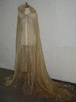 Gold Organza Wedding Cloak